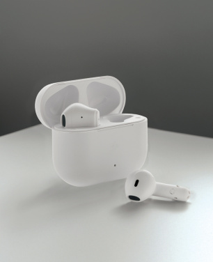 Logotrade advertising product picture of: Tunevo RCS recycled plastic wireless earbuds