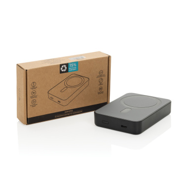 Logotrade advertising product picture of: Amporia RCS recycled plastic 10.000mAh magnetic powerbank