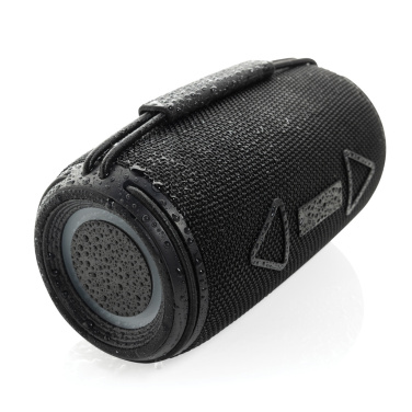 Logo trade promotional giveaways picture of: Prisma RCS recycled plastic IPX 4 waterpoof 16W speaker