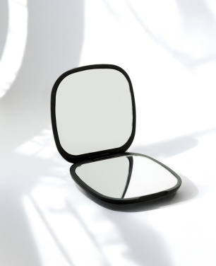 Logo trade promotional merchandise photo of: Reflecta RCS recycled plastic make-up mirror