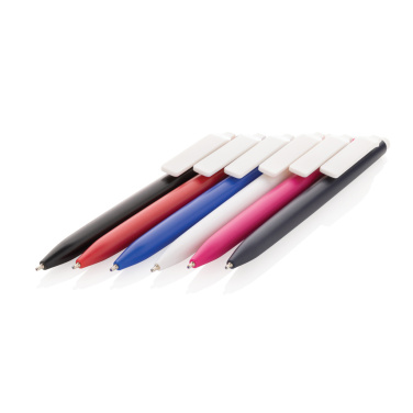 Logo trade promotional merchandise image of: Vibe GRS certified R-ABS pen with ultra glide ink