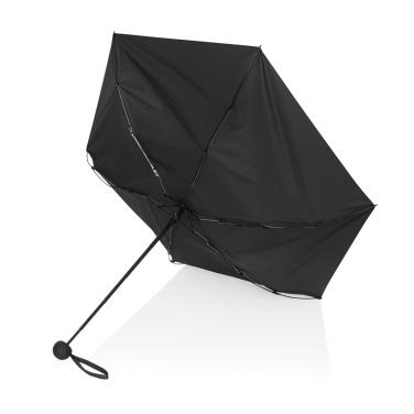 Logo trade advertising product photo of: 19.5" Aware™ RPET super mini manual 190T Pongee umbrella