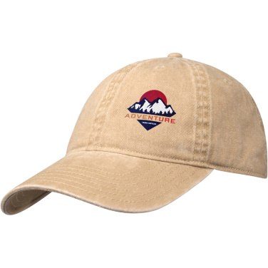 Logo trade promotional items image of: Grafton 6 panel washed cap