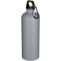 Oregon 750 ml matte RCS recycled single wall stainless steel water bottle with carabiner, Grey