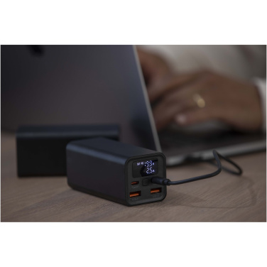 Logotrade promotional gift image of: Acamar 20.000 mAh 70W recycled aluminium laptop power bank