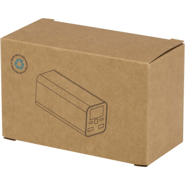 Logotrade promotional item picture of: Acamar 20.000 mAh 70W recycled aluminium laptop power bank