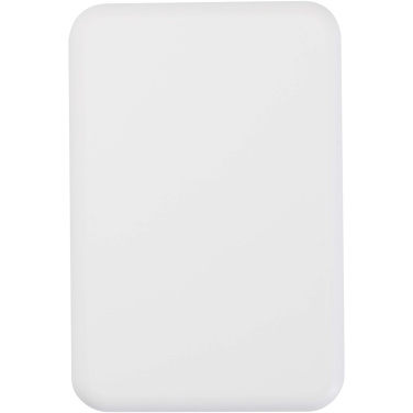 Logo trade promotional giveaways picture of: Acrab 5000 mAh 15W magnetic wireless power bank with 20W PD - made from recycled plastic