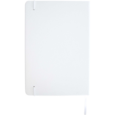 Logo trade promotional merchandise photo of: Legato Elegance A5 hard cover notebook and rollerball pen set