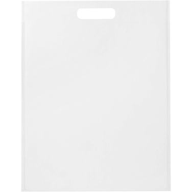 Logo trade promotional gift photo of: EcoSeal GRS recycled nonwoven tote bag 5L