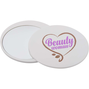 Logo trade promotional giveaways image of: Glider slider makeup mirror