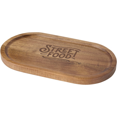 Logotrade promotional giveaway picture of: Edge acacia wood serving tray