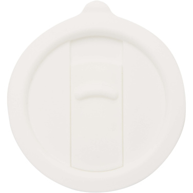 Logo trade promotional gifts picture of: Carter 450 ml ceramic mug with plastic lid