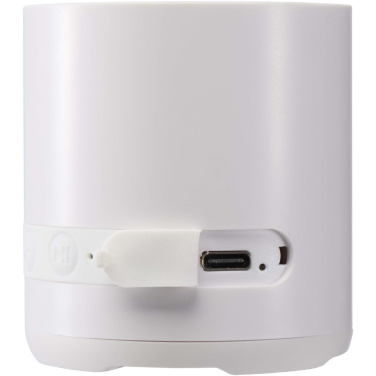 Logo trade corporate gifts picture of: Hunor 3W recycled plastic wireless speaker