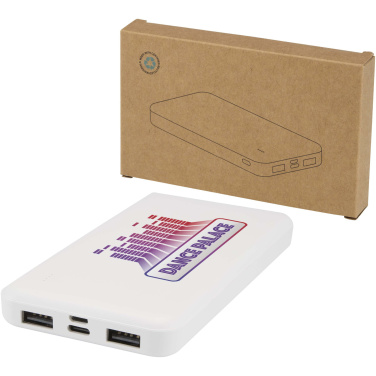 Logotrade advertising product image of: Intan 10.000 mAh 10W recycled plastic power bank