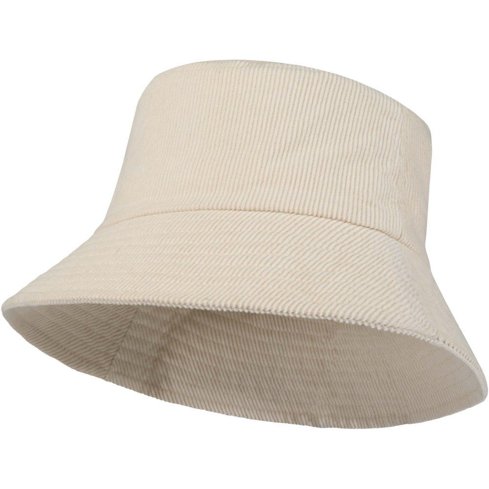 Logo trade corporate gifts image of: Howson recycled corduroy sun hat