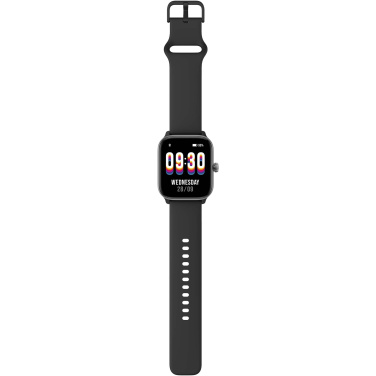 Logo trade corporate gifts image of: Prixton SWB32 Alexa smartwatch