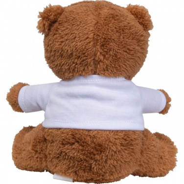 Logotrade promotional giveaway image of: Plush teddy bear HELSINKI