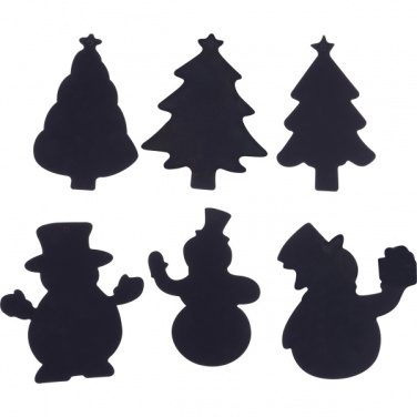 Logo trade corporate gifts picture of: Scratch-off Christmas ornaments SOUTH POLE