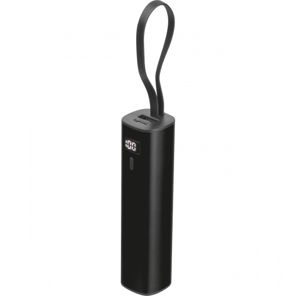 Logo trade corporate gifts image of: Power bank 5 000 mAh DONCASTER