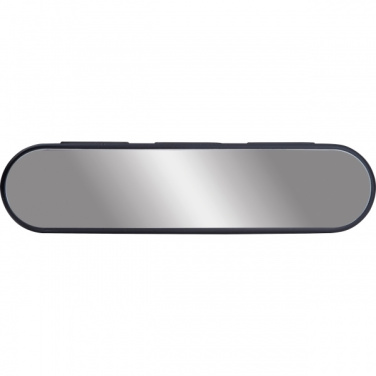 Logo trade promotional giveaways image of: Alarm Clock and Wireless Charger ADELAIDE