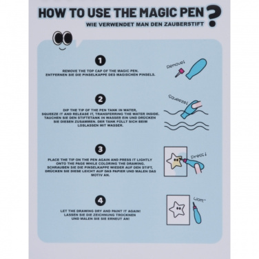 Logotrade promotional product picture of: Watercoloring Book ANGERS