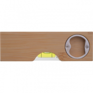 Logotrade promotional merchandise photo of: Spirit Level with Bottle Opener FLORIDA