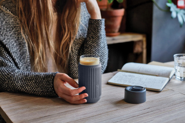 Logo trade corporate gift photo of: Black+Blum Glass Travel Cup 340ML