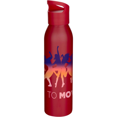 Logo trade business gift photo of: Sky 650 ml RCS recycled single wall stainless steel water bottle