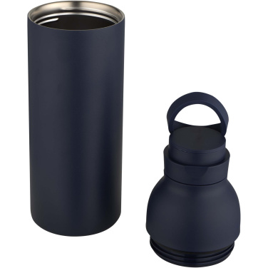 Logo trade business gift photo of: Illuminate 650 ml RCS recycled double wall stainless steel water bottle with 3-piece lid set