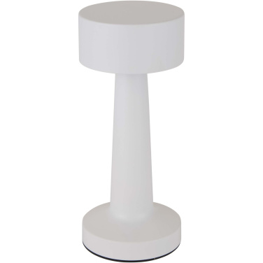 Logo trade promotional product photo of: Aludra rechargeable dimmable table lamp with 3 light modes