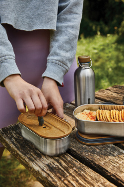 Logotrade promotional gift image of: Black+Blum Stainless Steel Double Bento Box