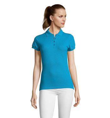 Logo trade promotional merchandise image of: PASSION WOMEN POLO 170g