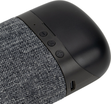 Logo trade promotional gift photo of: Bluetooth Speaker HF01 with Built-in Earbuds 2 in 1