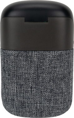 Logotrade business gift image of: Bluetooth Speaker HF01 with Built-in Earbuds 2 in 1