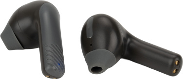 Logo trade promotional merchandise picture of: Bluetooth Speaker HF01 with Built-in Earbuds 2 in 1