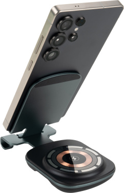 Logo trade corporate gifts picture of: Phone holder with wireless charger