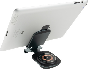 Logo trade promotional item photo of: Phone holder with wireless charger