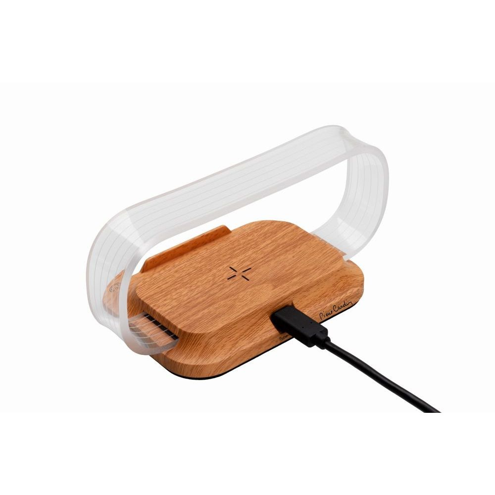 Logotrade promotional product image of: Phone stand with wireless charger JEROME Pierre Cardin