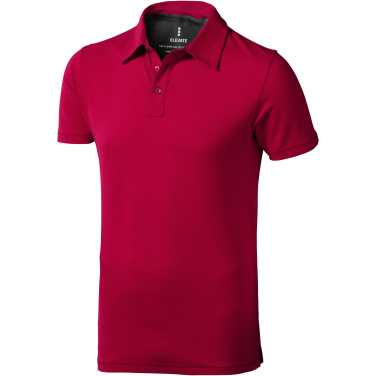 Logo trade promotional products picture of: Markham short sleeve men's stretch polo