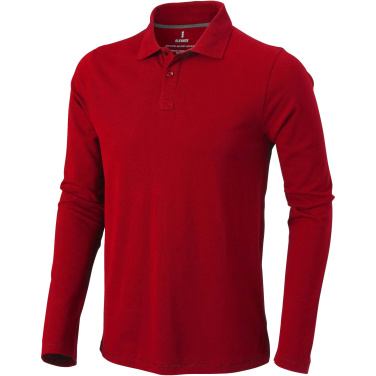 Logo trade promotional product photo of: Oakville long sleeve men's polo
