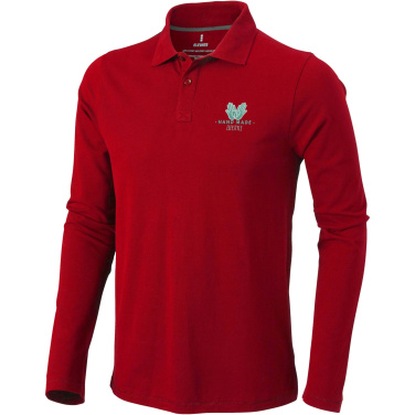Logo trade advertising product photo of: Oakville long sleeve men's polo
