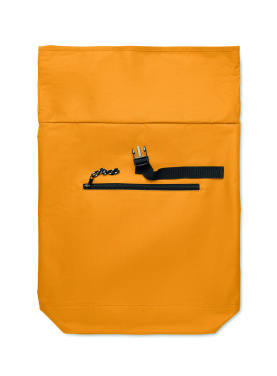 Logo trade advertising products picture of: 600Dpolyester rolltop backpack