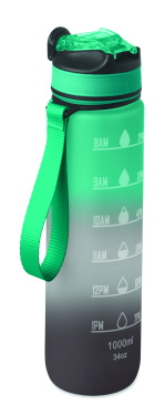Logo trade promotional item photo of: Sports water bottle RPET 1L