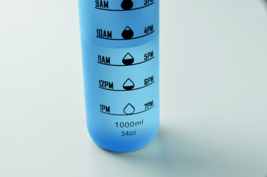 Logotrade promotional gift image of: Sports water bottle RPET 1L