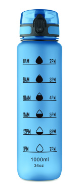 Logotrade corporate gift image of: Sports water bottle RPET 1L