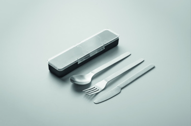 Logotrade promotional product image of: Stainless steel cutlery set