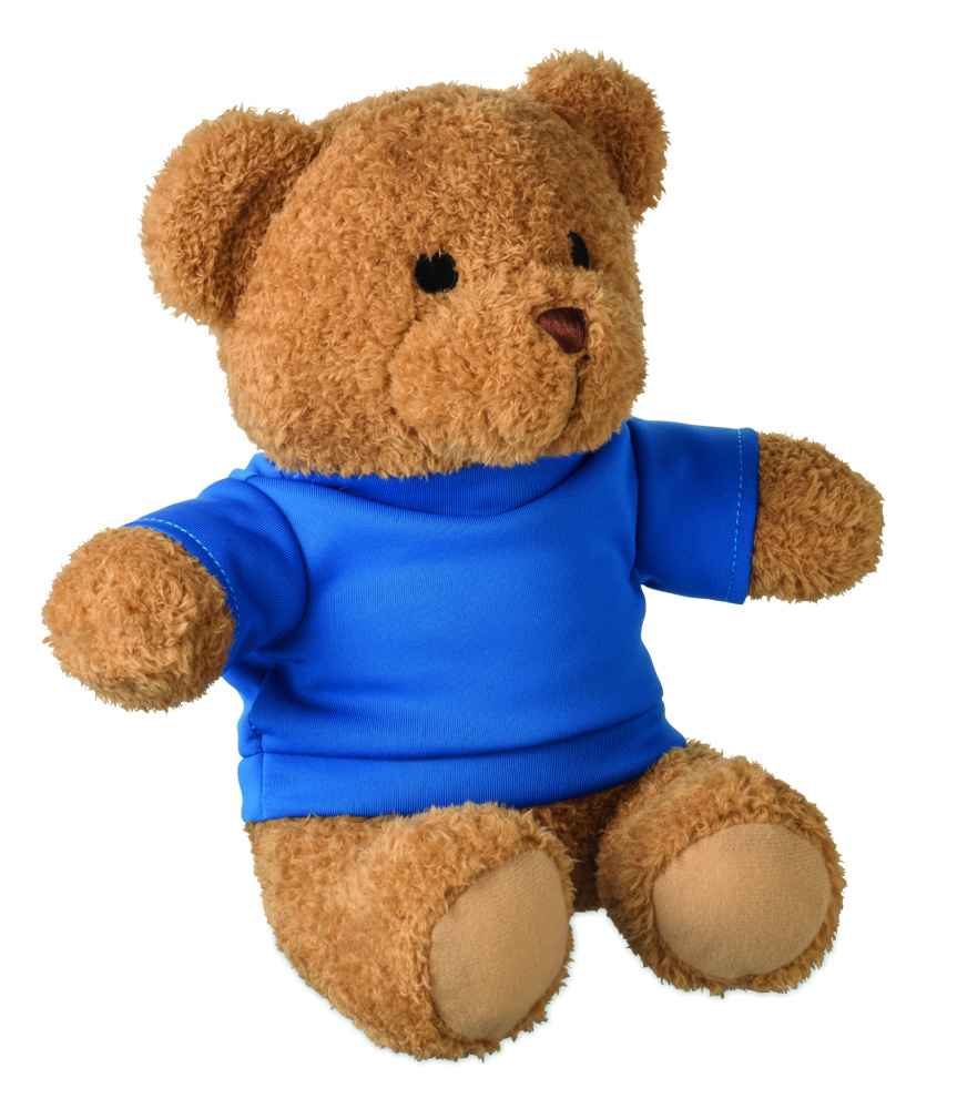 Logo trade promotional items picture of: Teddy bear with t-shirt 23 cm