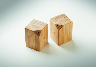 Logotrade promotional giveaway picture of: Bamboo salt & pepper set