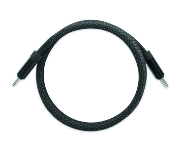 Logotrade corporate gift image of: Braided magnetic cable in RPET