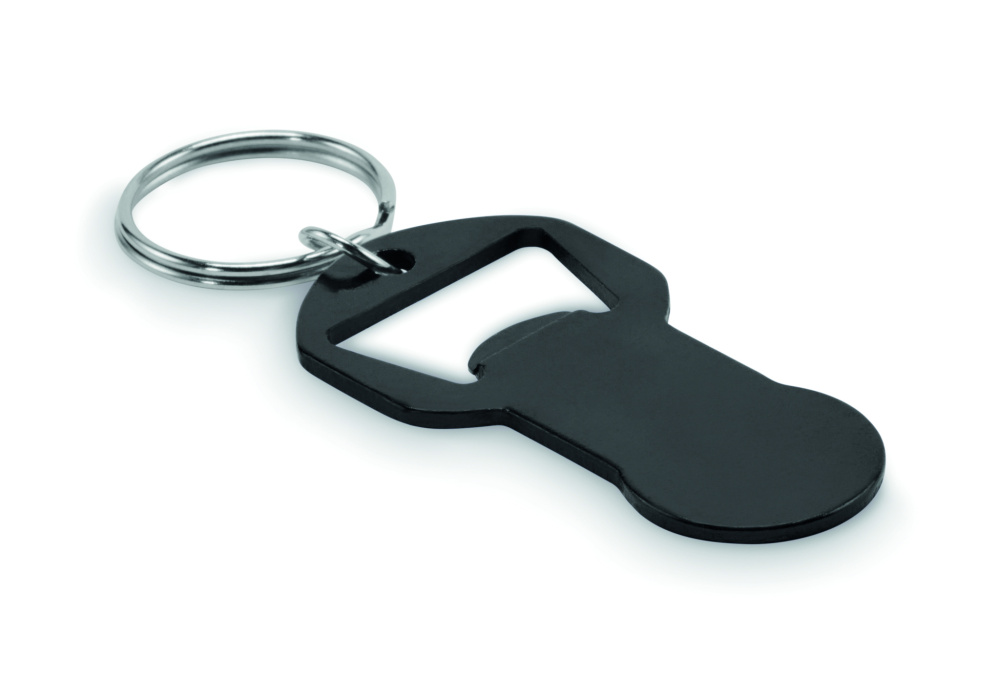 Logotrade promotional item image of: Recycled aluminium bottle opener